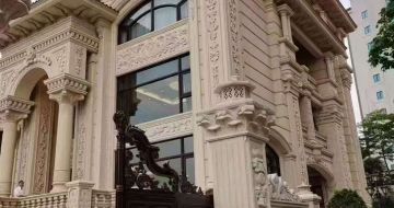 汕头黄金麻别墅外墙异形定制