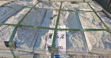 汕头芝麻白蘑菇石，自然面