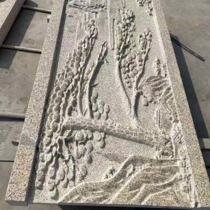 汕头黄金麻别墅雕刻版 别墅私人定制