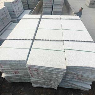 汕头芝麻白毛板，石材毛板