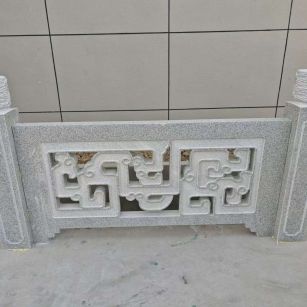 汕头芝麻白河道栏杆 桥栏杆