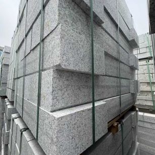 汕头芝麻白路牙石 马路牙子