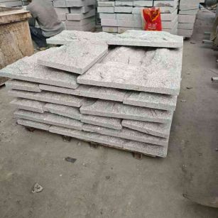 汕头芝麻白蘑菇石，自然面