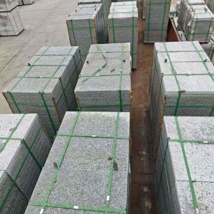 汕头芝麻白地铺板  地铺石